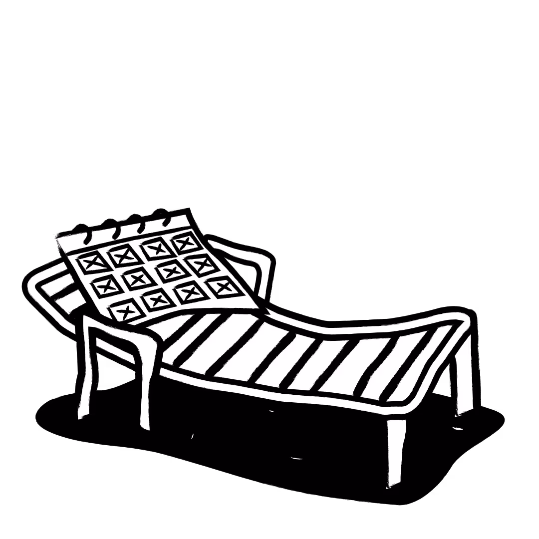 Daily settlements — chaise lounge while funds settle